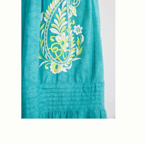 Anthropologie Felicity Embroidered Maxi Dress - Picture 13 of 14